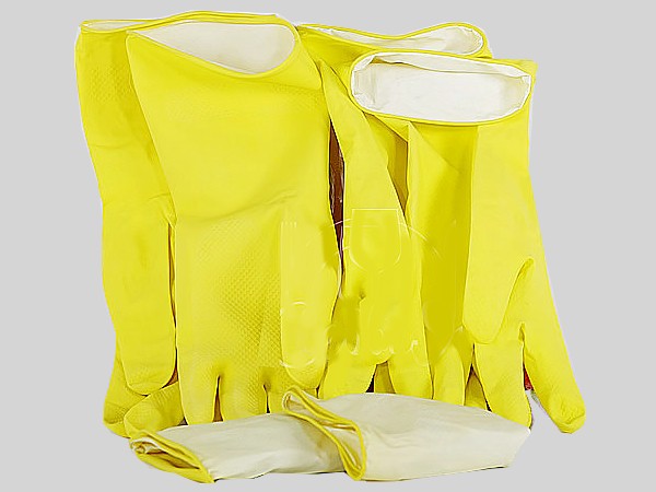 Рукавички латекс M жовті балком PRO 17300101_2