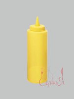 Пляшка пластикова з носиком жовта 240мл 502402_thumbnail