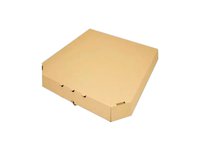 Коробка для піци бура 25х25х3,9см АП_thumbnail