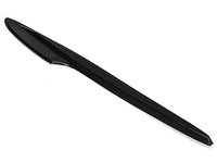 Ніж столовий чорний ПРЕМІУМ 18см 50шт 066210Р_thumbnail