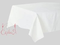 Скатертина бiла 120х160см льон_thumbnail