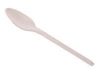 Ложка столова бежева, кукурудз.крахм. 16,5см 100шт 030518 Ек_thumbnail