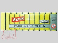 Губки кухонні жовті STARK 10шт 5010_thumbnail