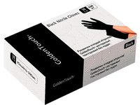 Рукавички нітрілові М(7-8) чорні 100шт GT 123353_thumbnail