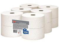 Туалетний папір двошаровий білий Ruta Professional Джамбо 100м 12рул Т1180_thumbnail