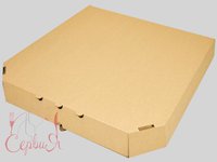 Коробка для піци бура 40х40х3,9см АП_thumbnail
