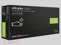 Рукавички нітрілові S чорні 100шт NITRYLEX BLACK PRO 17204200_thumbnail