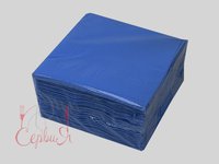 Серветка двошарова синя  33х33см 100шт NL525 КПК_thumbnail
