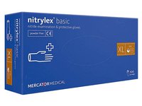 Рукавички нітрілові XL сині 100шт NITRYLEX BASIC PRO 17204000_thumbnail
