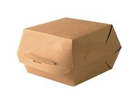 Бокс картон.для бургера крафт крафт 145х145х85мм 50шт SPB145KK_thumbnail
