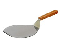 Лопатка для піци метал.з дерев.ручкою д.16см  арт.17114_thumbnail