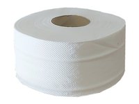 Туалетний папір одношаровий білий 120м Jumbo Restored КП_thumbnail