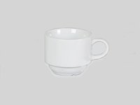 Чашка кавова біла 90мл "Bell"_thumbnail