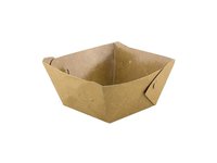 Салатник міні папер. 100х100х45мм КРАФТ ламінір. 10шт АПХ 142213_thumbnail